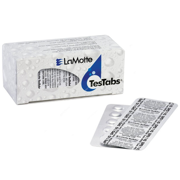 Lamotte DPD 1 Rapid TesTabs Chlorine Tablet, 6999A-K, 6 pH, 250 Pcs/Box