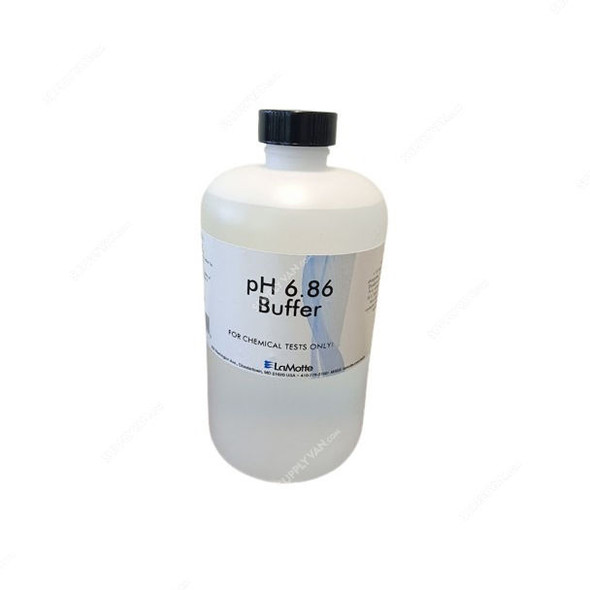 Lamotte Standardized pH Buffer Solution, 2808-L, 6.86 pH, 500ML