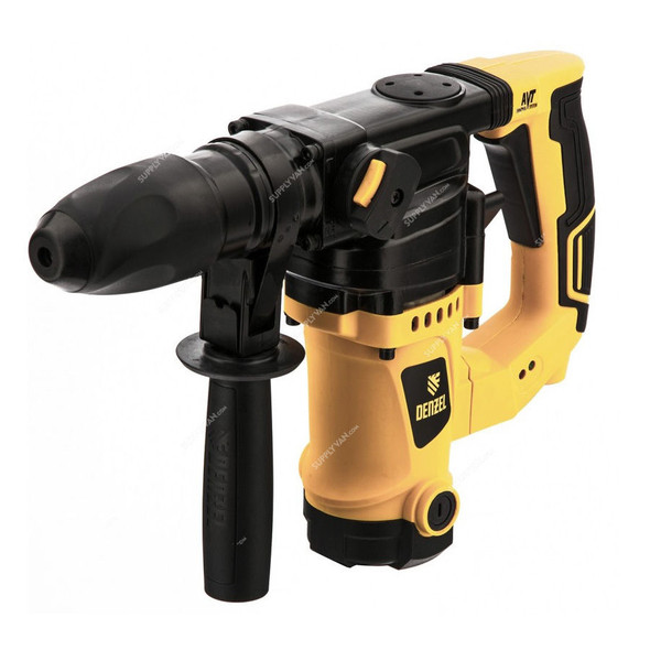 Denzel Rotary Hammer With SDS-Plus, RHV-1100-26, 1100W, 0-4100 BPM, 4 J