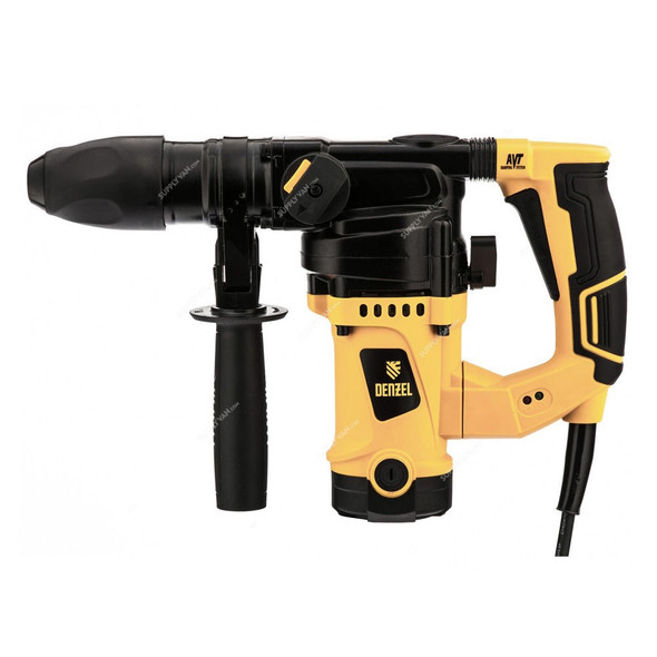 Denzel Rotary Hammer With SDS-Plus, RHV-1100-26, 1100W, 0-4100 BPM, 4 J