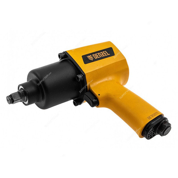 Denzel Pneumatic Impact Wrench, IW1500SP, 1/2 Inch Square Drive, 8800 RPM, 1490 Nm