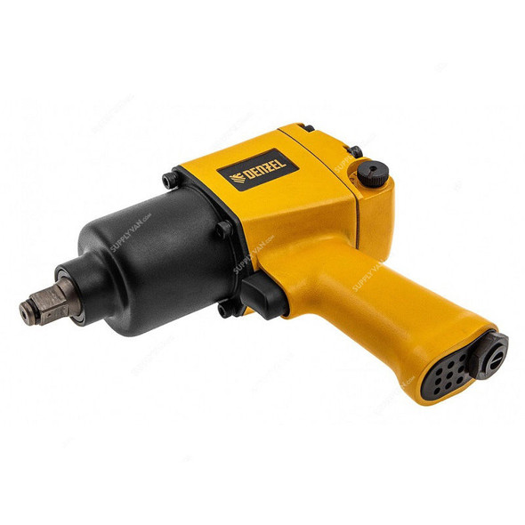 Denzel Pneumatic Impact Wrench, IW860, 1/2 Inch Square Drive, 7000 RPM, 868 Nm