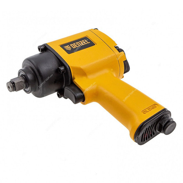 Denzel Pneumatic Impact Wrench, IWS550, 1/2 Inch Square Drive, 8500 RPM, 550 Nm