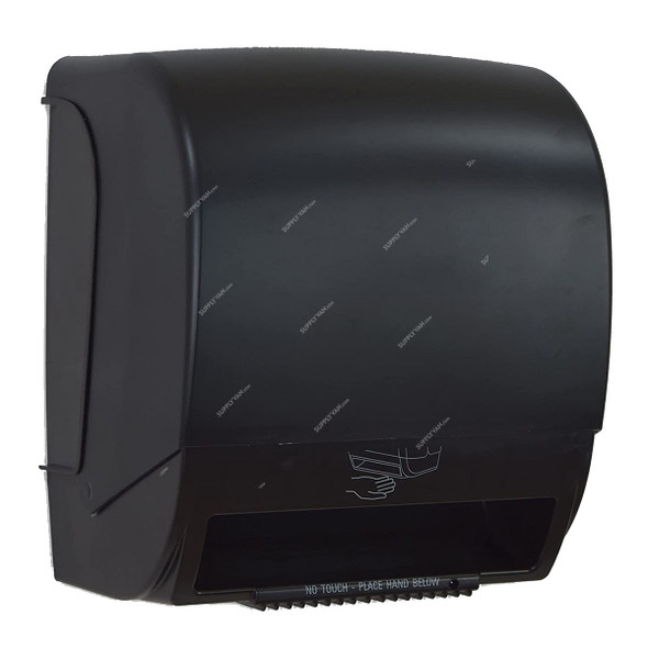 Alwin Auto Cut Towel Dispenser, TD023502, Polycarbonate, Black