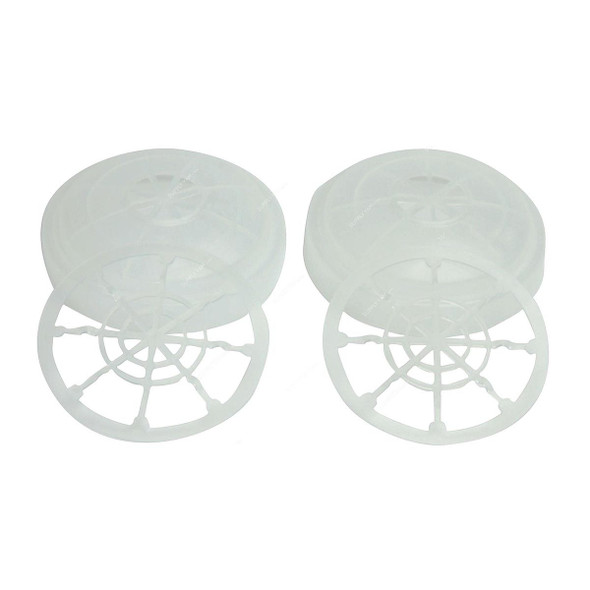 Honeywell Filter Cover Assembly, N750036, North Series, Clear, 4 Pcs/Set