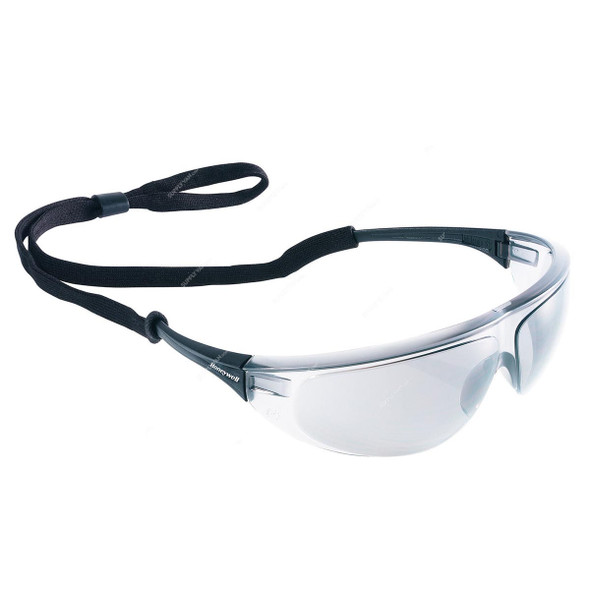Honeywell FogBan Lens Safety Spectacle, 1005985, Millennia Sport, Polycarbonate, Clear/Black