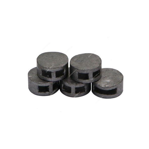 Lead Security Seal, 5MM Thk x 10MM Dia, 100 Pcs/Pack