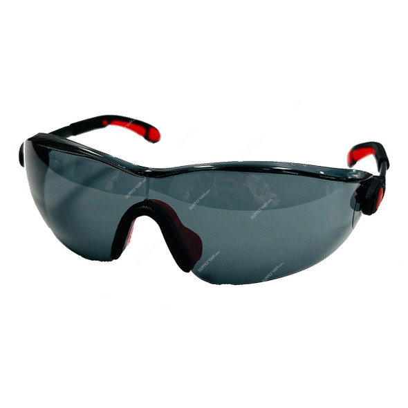 Scudo Safety Spectacle, G18, Vision X, Polycarbonate/Nylon, Smoke Grey