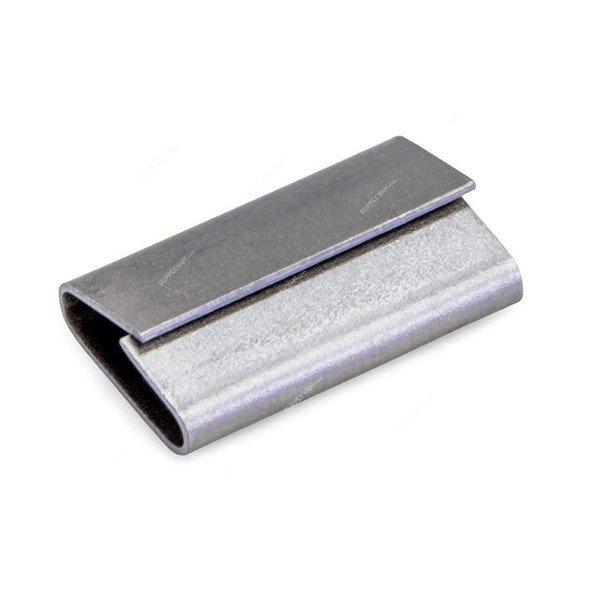 Strap Clip, Metal, 15MM, Silver, 150 Pcs/Box