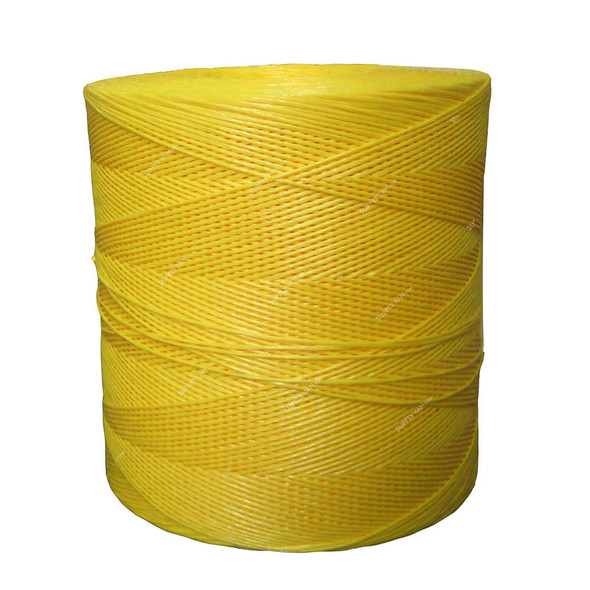 Dollar Baler Twine, Polypropylene, Large, Yellow, 2.6 Kg