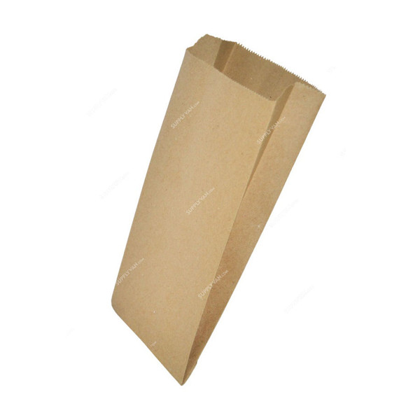 Flat Bottom Paper Bag, 52CM Height x 24CM Width x 9CM Depth, Brown, 250 Pcs/Pack