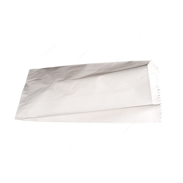 Flat Bottom Paper Bag, 66CM Height x 38CM Width x 11CM Depth, White, 250 Pcs/Pack