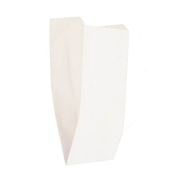 Flat Bottom Paper Bag, 29CM Height x 12CM Width x 6CM Depth, White, 250 Pcs/Pack