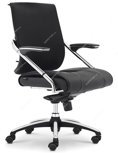 Avon Furniture Executive Office Chair, AV-B12AS2, Medium Back, Fixed Arm