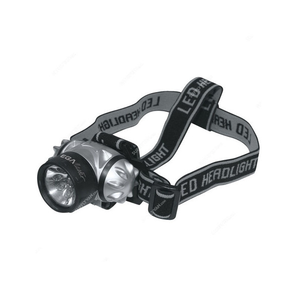 Ega Master 10 LED Head Flashlight, 51239, 32MM Head Dia, 100 LM, White