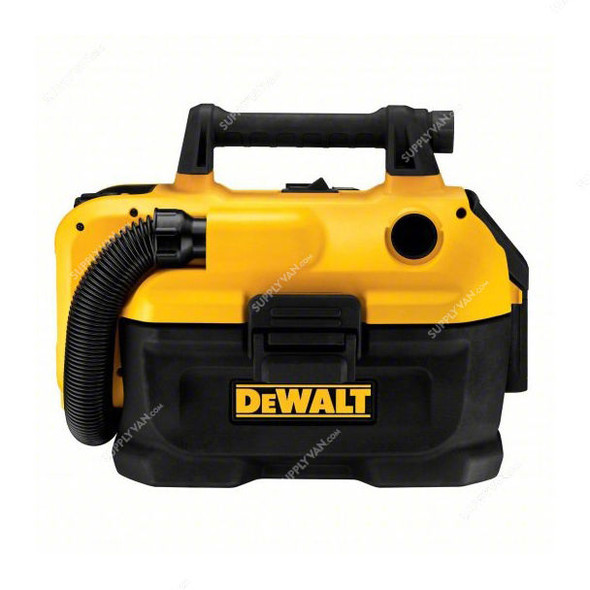 Dewalt Cordless Wet-Dry Vacuum Cleaner, DCV580H, 20V, Bagless, 2 Gallon Tank Capacity