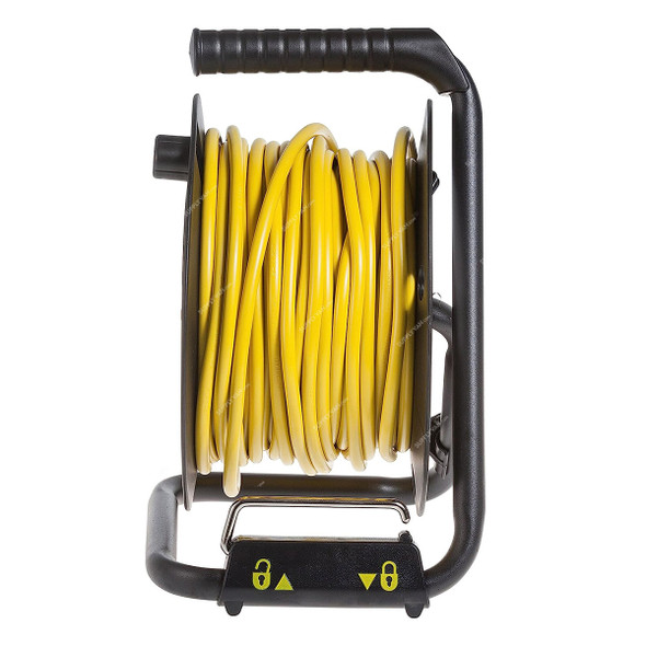 Stanley Power Extension Cable Reel With 4 Sockets, SXECFL26HSE, 3120W, 13A, 25 Mtrs Cable Length