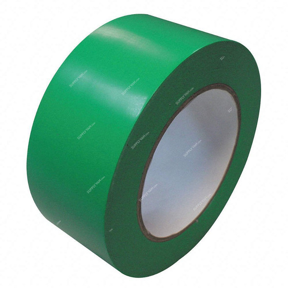 BOPP Tape, 24MM Width x 50 Yards Length, Green, 12 Rolls/Pack