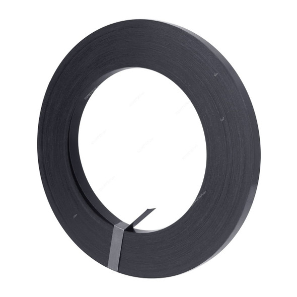 Metal Strap, 0.60MM Thk, 32MM Width, 35 Kg, Black