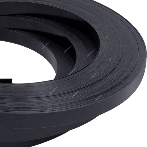 Metal Strap, 0.60MM Thk, 25MM Width, 35 Kg, Black