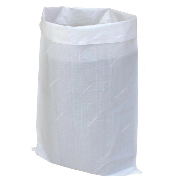 Woven Bag, Polypropylene, 4XL, 265CM Width x 205CM Length, White, 5 Pcs/Pack