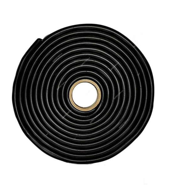Butyl Seal Tape, Synthetic Rubber, 3MM Thk, 12MM Width x 15 Mtrs Length, Black