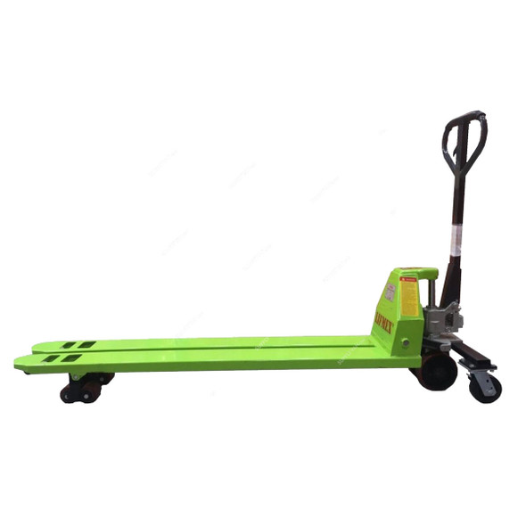 Lifmex Long Fork Pallet Truck, LENP2017, 350MM Fork Width x 1700MM Fork Length, 2000 Kg Weight Capacity Lifmex Long Fork Pallet Truck, LENP2017, 350MM Fork Width x 1700MM Fork Length, 2000 Kg Weight Capacity