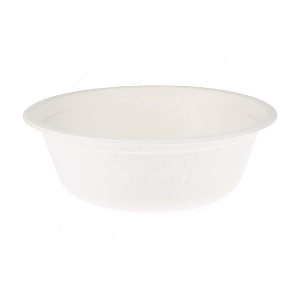 Bio-Degradable Bowl, 32 Oz, White, 200 Pcs/Pack  -    