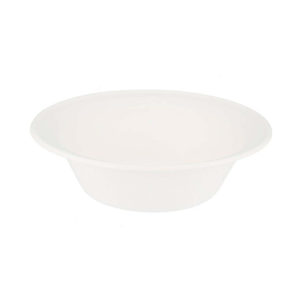 Bio-Degradable Wide Rim Bowl, 32 Oz, White, 200 Pcs/Pack