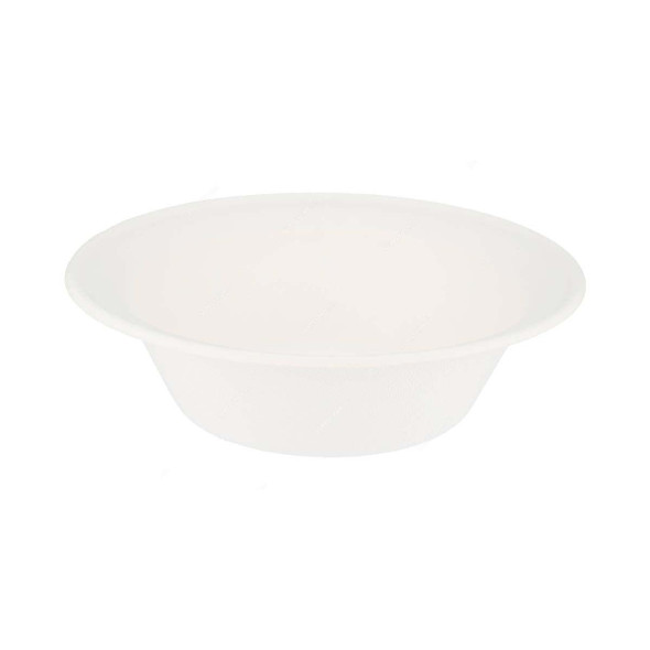 Bio-Degradable Wide Rim Bowl, 32 Oz, White, 200 Pcs/Pack  -    