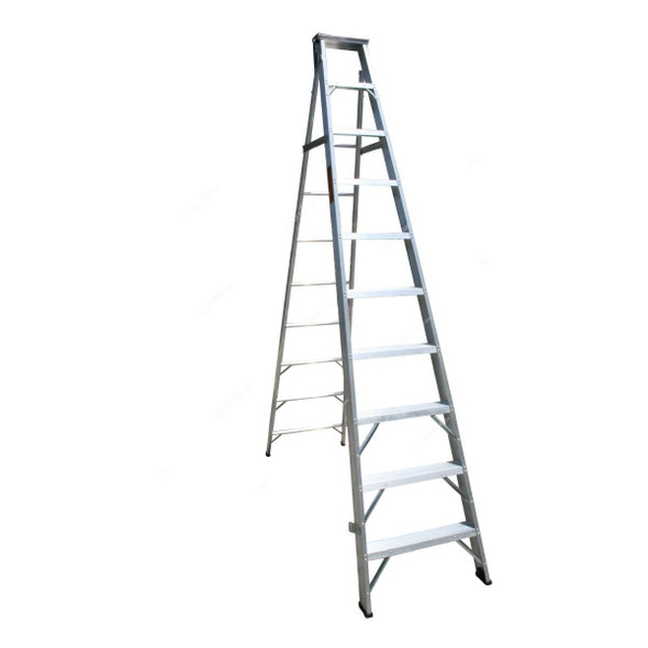 Penguin Two-in-One Step Ladder, TIO-10, 10 Steps, 2.8-5 Mtrs, 150 Kg Weight Capacity