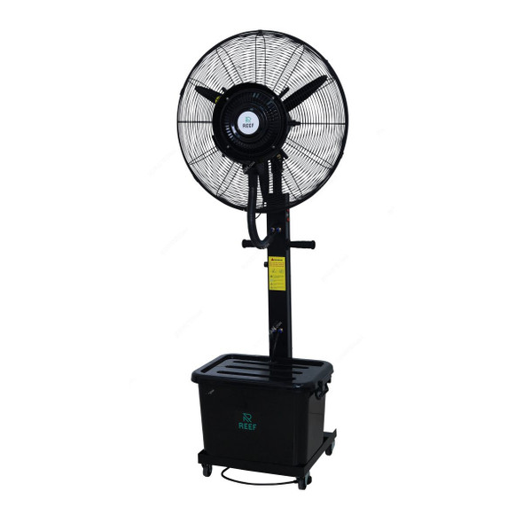 Reef Centrifugal Mist Fan, 260W, 26 Inch, 1.75 Mtrs Height, 41 Ltrs Water Tank Capacity