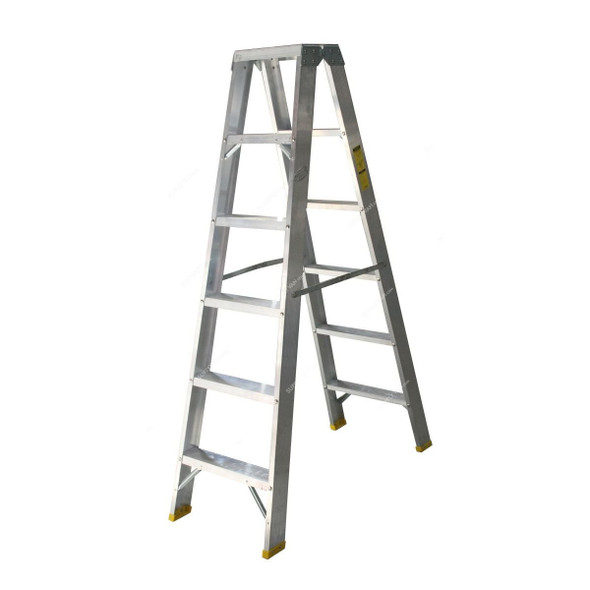Penguin Heavy Duty Double Sided Step Ladder, HDDSAT, 6 Steps, 1.7 Mtrs, 175 Kg Weight Capacity
