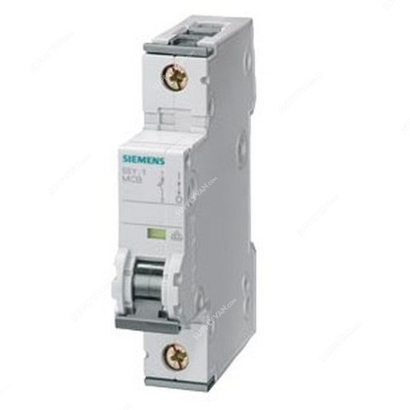 Siemens Miniature Circuit Breaker, 5SY4105-7, 1 Pole, Curve C, 230/400V, 10kA, 0.5A