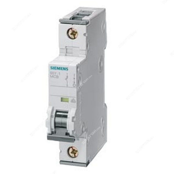 Siemens Miniature Circuit Breaker, 5SY4110-6, 1 Pole, Curve B, 230/400V, 10kA, 10A