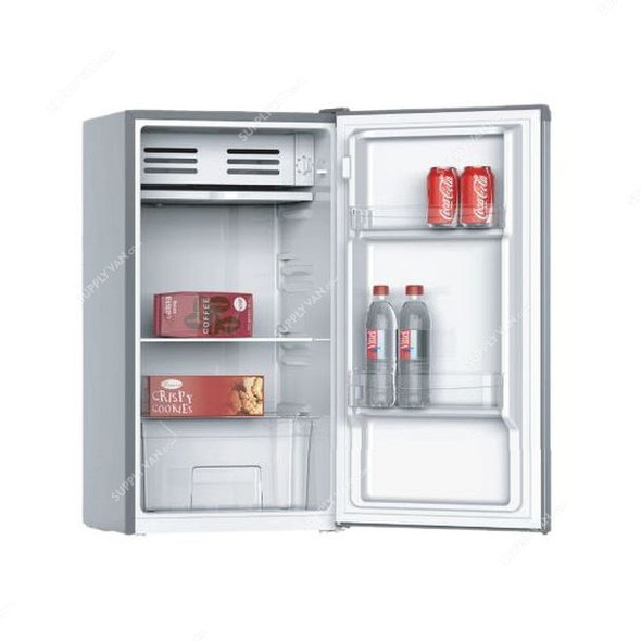 Nobel Single Door Refrigerator, NR135RSI, R600a, 3 Star, 100 Ltrs Capacity, Grey