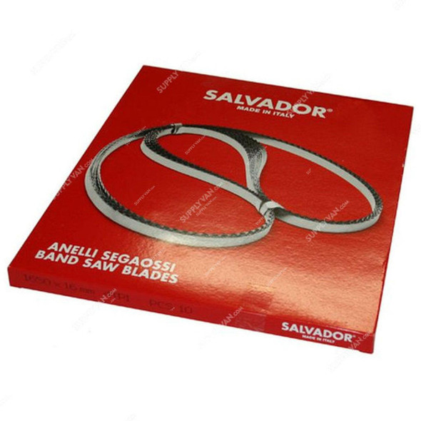 Salvador Bone Saw Blade, 4 TPI, 16MM Width x 3160MM Length, 5 Pcs/Pack  -    