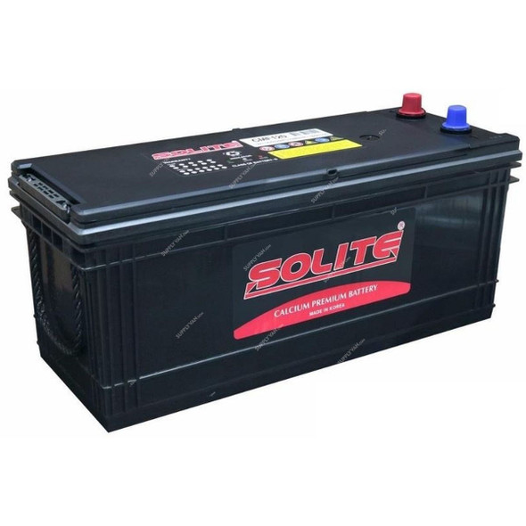 Solite Calcium Premium Automotive Battery, CMF120, 12V, 120Ah