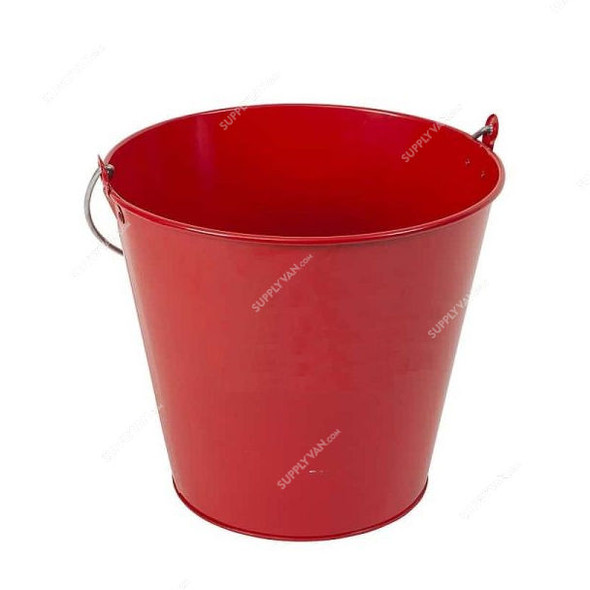Fire Bucket, Iron, Red