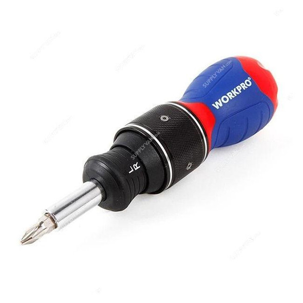 Workpro Double Drive Stubby Ratchet Screwdriver Set, WP221050, 38 Pcs/Set  -    