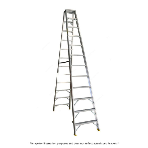 Penguin Heavy Duty Double Sided Step Ladder, HDDSAT, 17 Steps, 4.9 Mtrs, 175 Kg Weight Capacity
