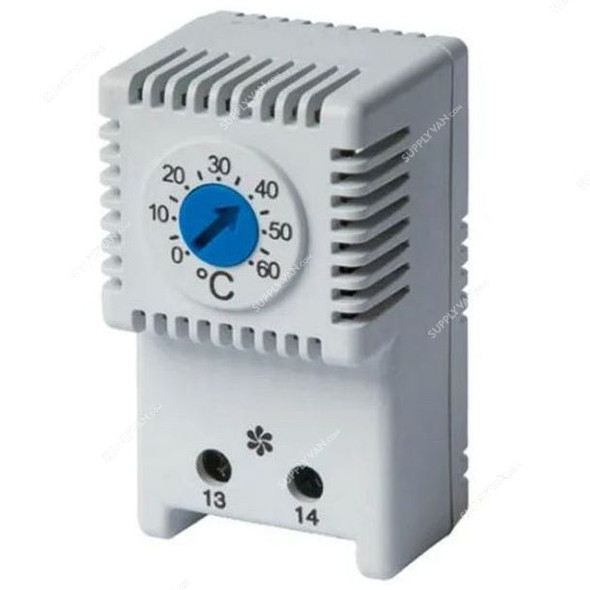Alfa Electric Thermostat, THV2, IP20, 1NO, 0 to +60 Deg.C