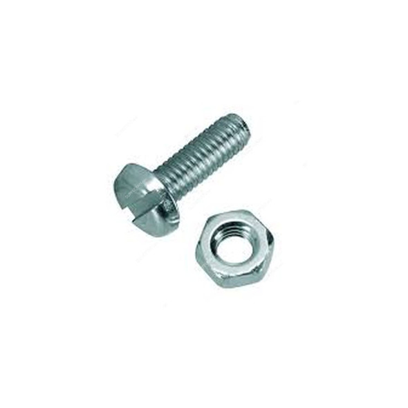 Normal Nut/Bolt and Washer Set, Steel, 10MM Thread Size