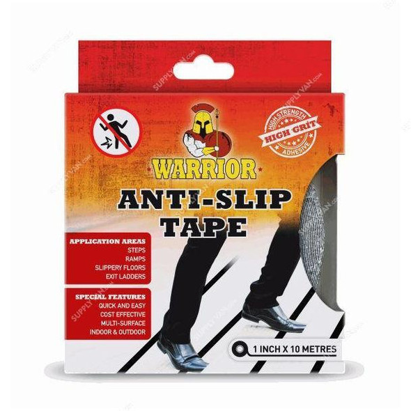 Warrior Anti Slip Tape, 1 Inch x 10 Mtrs  -    