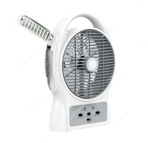 Geepas Rechargeable Fan, GF9477, 8 Inch, 18W