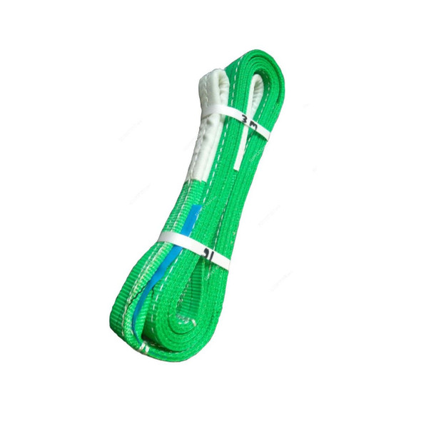 Citech Duplex Webbing Sling, Polyester, 4 Inch Width x 2 Mtrs Length, 4 Ton Loading Capacity
