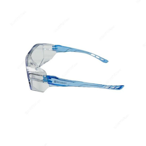 Scudo Safety Spectacle, G37, Vision X, Polycarbonate, Over Glass, Clear