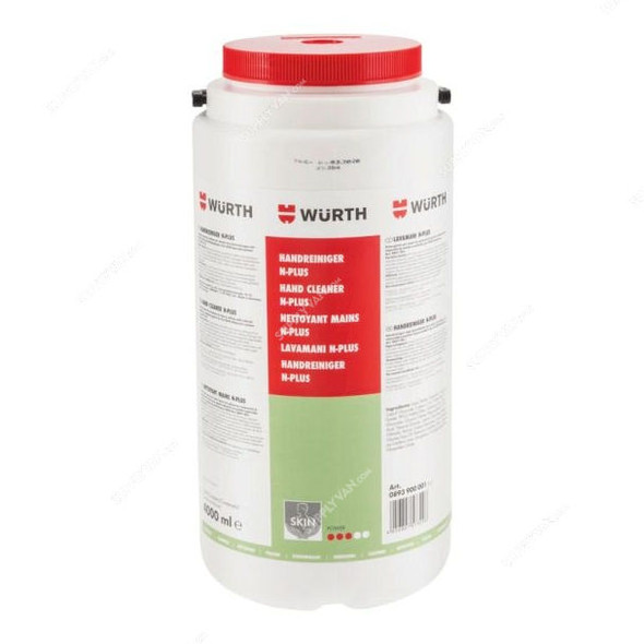 Wurth Hand Cleaner, 0893 900000, 4 Ltrs