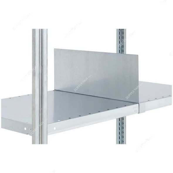 Size3 Rack Divider, Galvanized Iron, 1MM Thk, 500MM Height, 600MM Lower Length, 580MM Upper Length