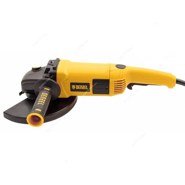 Denzel Angle Grinder, AG230-2400, 2400W, 6500 RPM, 230MM Disc Dia  -    